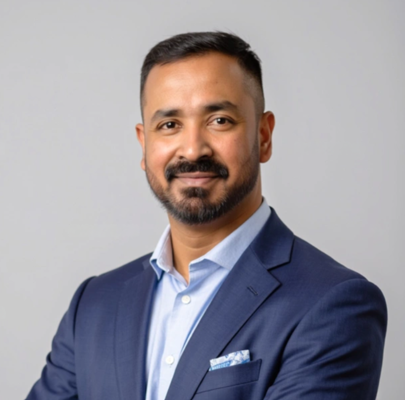 Portrait of Pranjit Deka, cloud services leader and founder of OneHorn Inc.